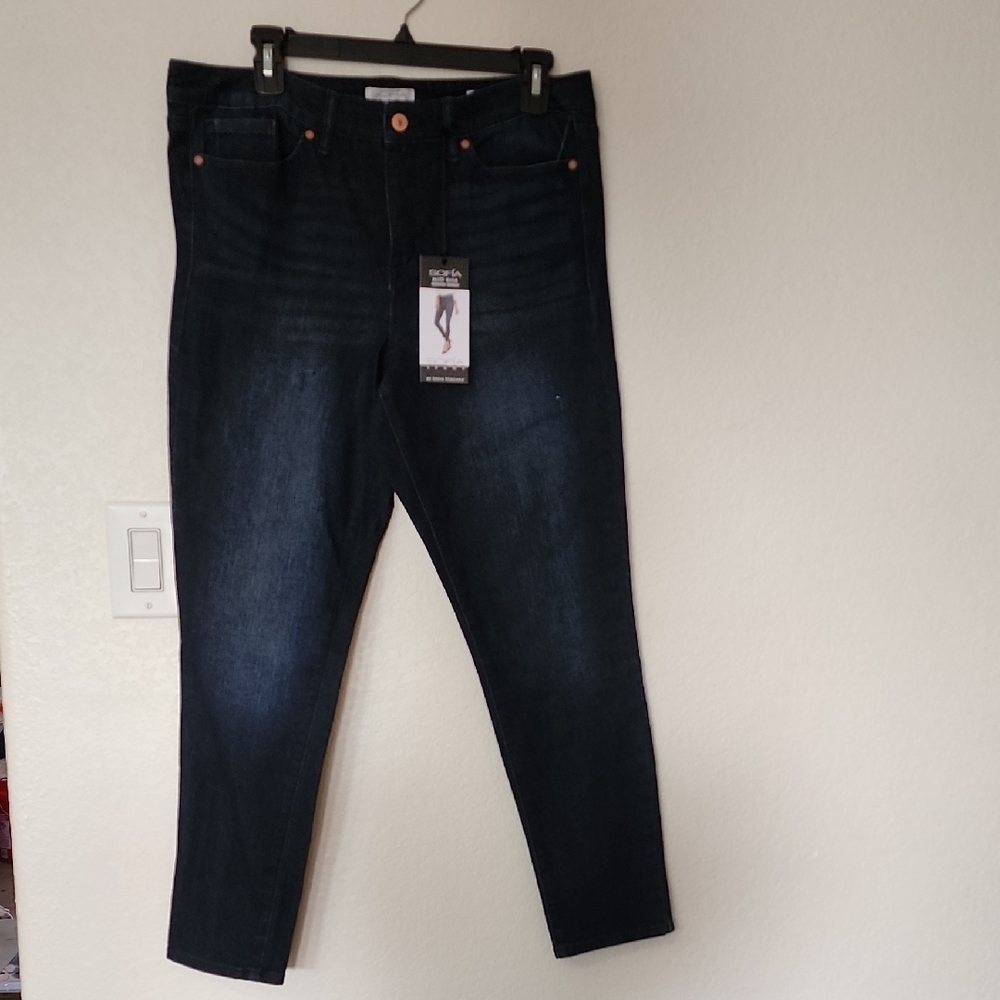 Dark Blue Denim Jeans